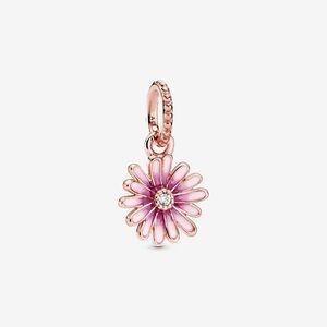 PANDORA Pink Daisy Flower Dangle Charm
14k Rose gold-plated unique metal blend